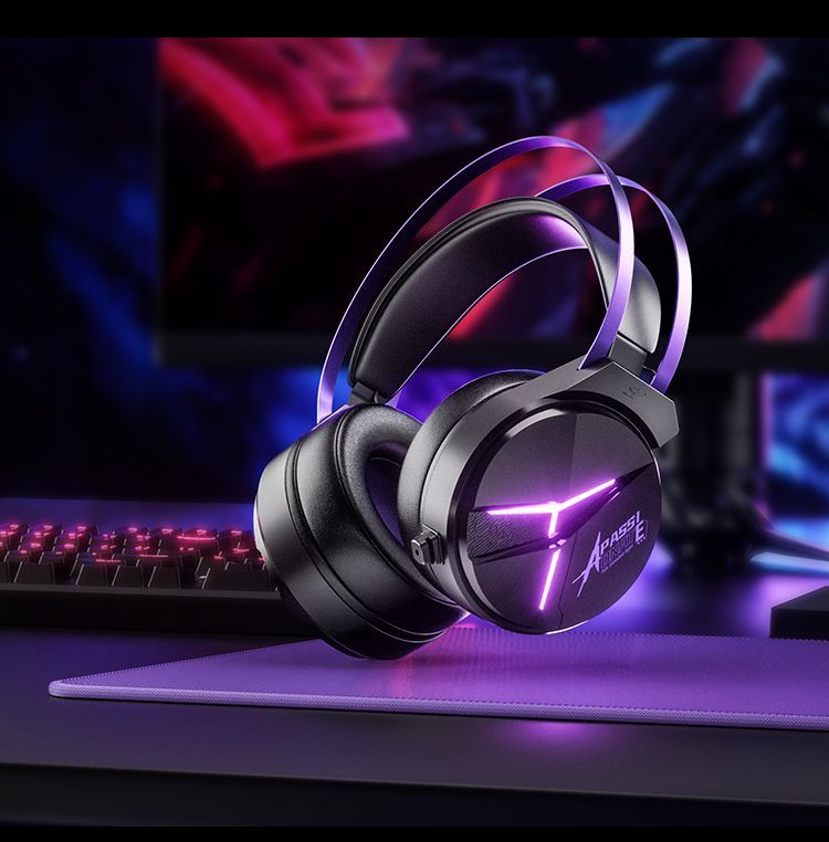 [TAIDU] THS319 Over-Ear Wireless Quad-Mode 7.1 Gaming Headset with Microphone — 2.4G & Bluetooth Connectivity (Delta Series)