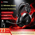 [TAIDU] THS333 Competitive Edition Lightweight Gaming Headset with Quad-Mode Wireless 7.1 Surround Sound, 2.4Gfps Delta