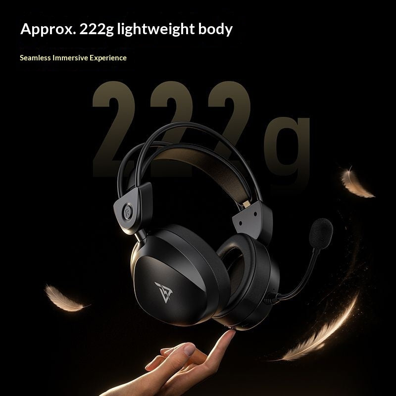 [TAIDU] THS333 Competitive Edition Lightweight Gaming Headset with Quad-Mode Wireless 7.1 Surround Sound, 2.4Gfps Delta