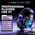 [TAIDU] Phantom 2.4G Quad-Mode Wireless Gaming Headset, Over-Ear, PC Universal, Bluetooth Gaming with Microphone THS320