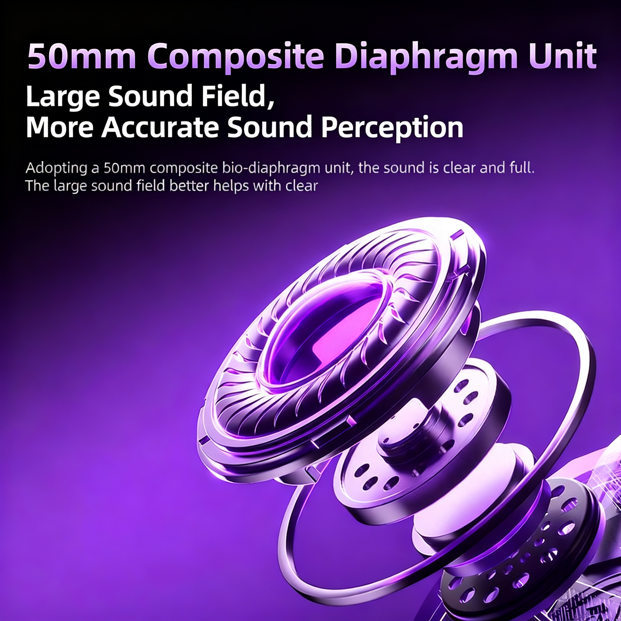 [TAIDU] THS319 Over-Ear Wireless Quad-Mode 7.1 Gaming Headset with Microphone — 2.4G & Bluetooth Connectivity (Delta Series)